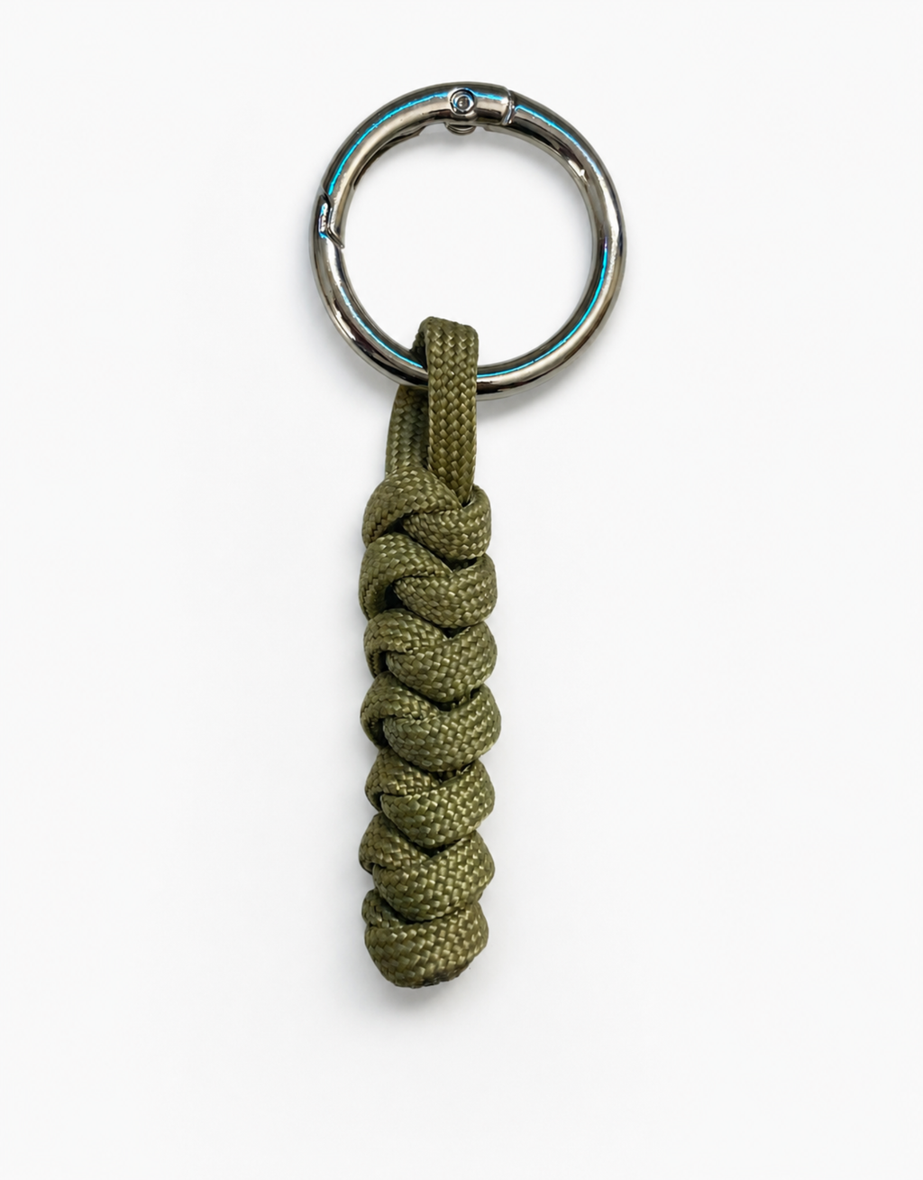 Lahar — Spiral Keychain | Olive