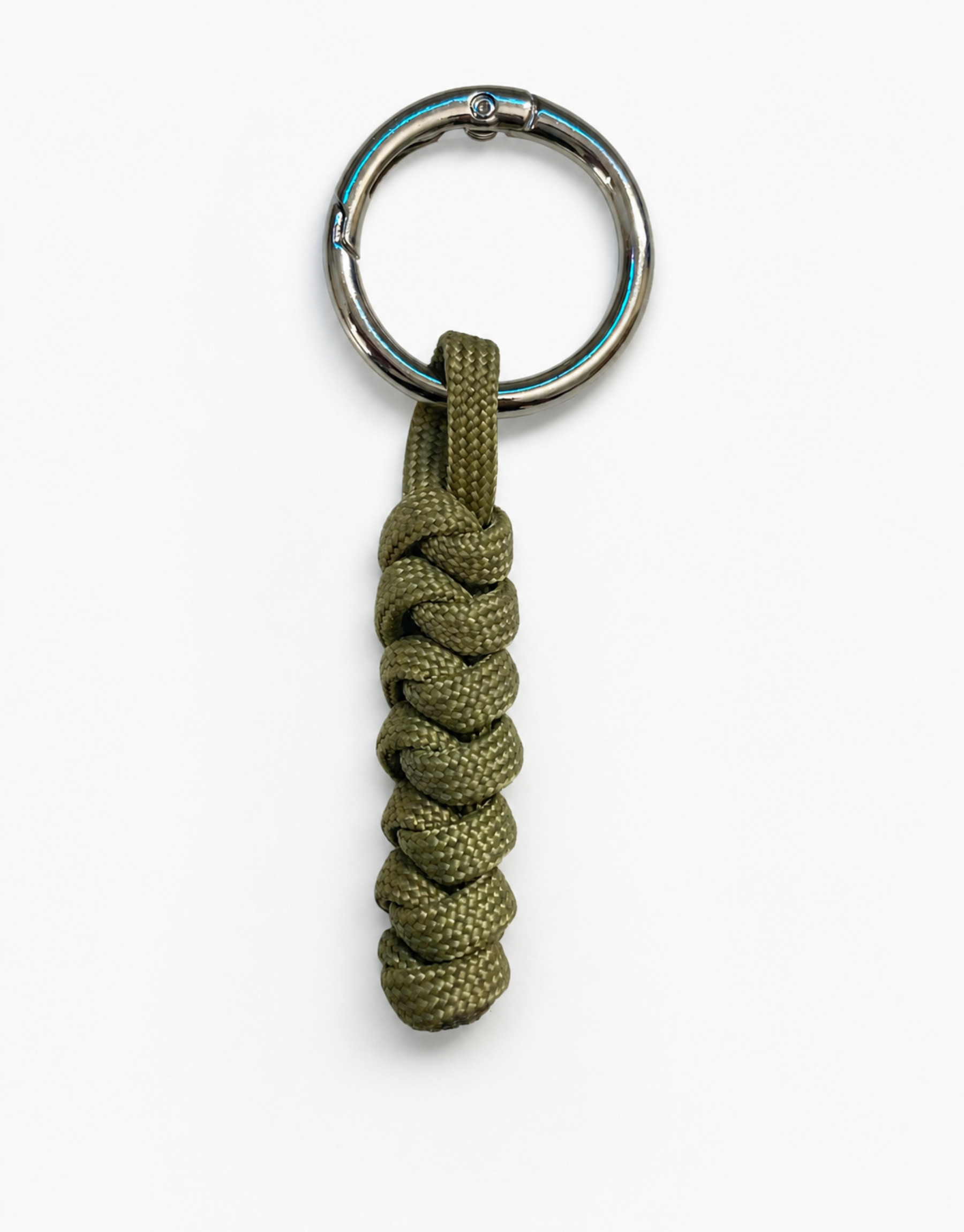 Lahar — Spiral Keychain | Olive