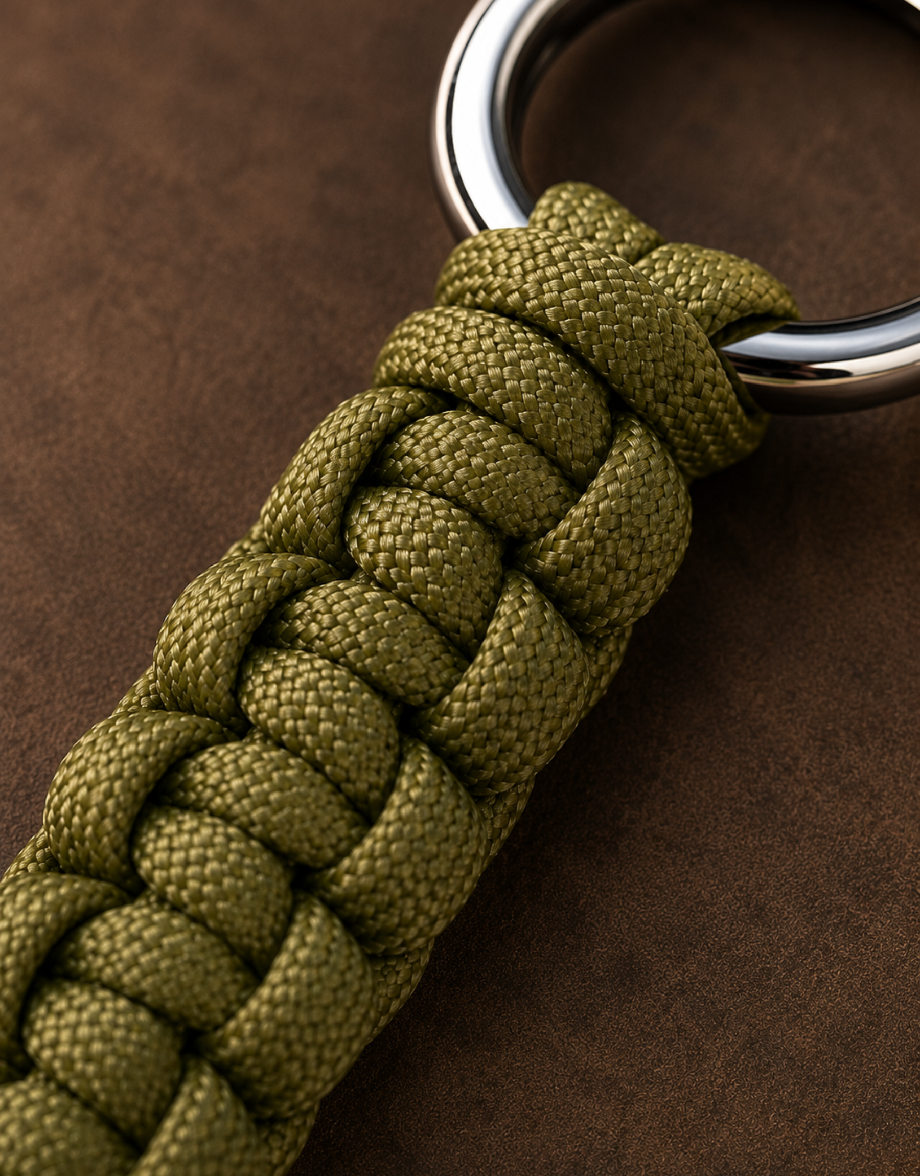 Naag — Cobra Flat Keychain | Olive