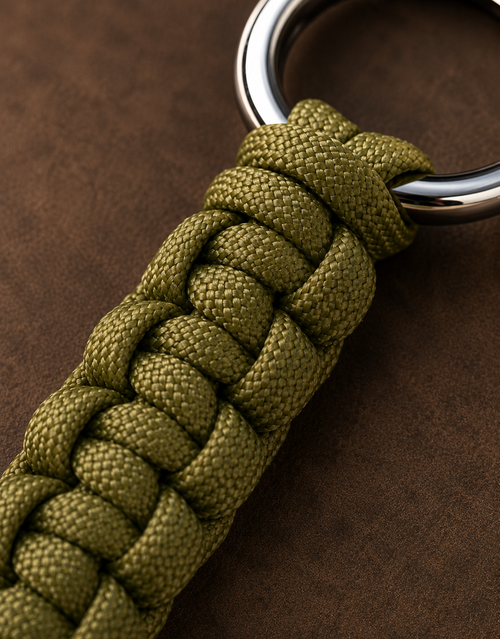 Naag — Cobra Flat Keychain | Olive