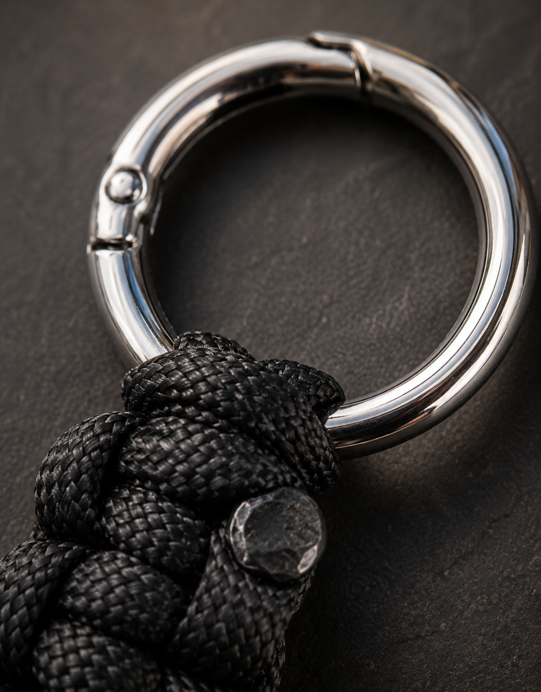 Naag — Cobra Flat Keychain | Black