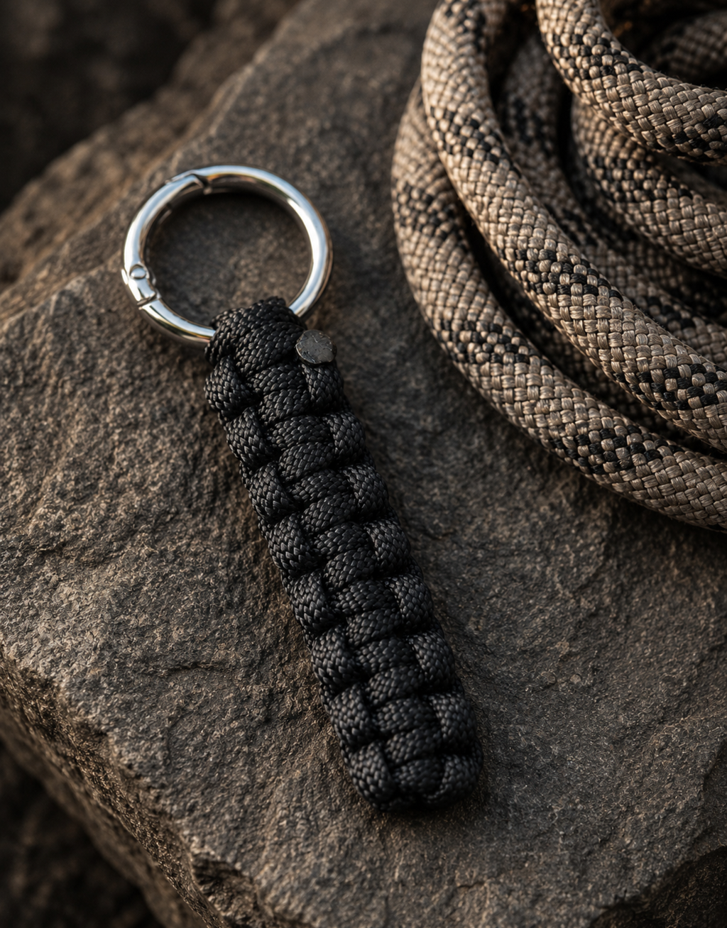 Naag — Cobra Flat Keychain | Black